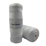 SZNUREK POLIPROPYLENOWY 3-4MM, DŁ. 100M, PERŁOWY