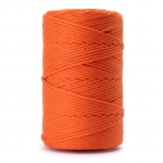 SZNUREK SKRĘCANY 1PLY 3MM DŁ. 200M - POMARAŃCZOWY (KOD 30)