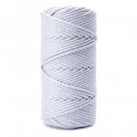 SZNUREK SKRĘCANY 3PLY 3MM DŁ. 100M - ŚNIEŻNY (KOD 30)