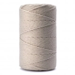 SZNUREK SKRĘCANY 1PLY 5MM DŁ. 100M - JASNY BEŻ (KOD 30)