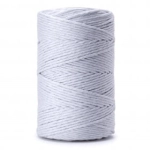 SZNUREK SKRĘCANY 1PLY 5MM DŁ. 100M - ŚNIEŻNY (KOD 30)