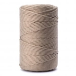 SZNUREK SKRĘCANY 1PLY 5MM DŁ. 100M - KARMELOWY (KOD 30)