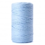 SZNUREK SKRĘCANY 1PLY 5MM DŁ. 100M - BŁĘKITNY (KOD 30)