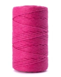 SZNUREK SKRĘCANY 1PLY 3MM DŁ. 200M - FUKSJA (KOD 30)