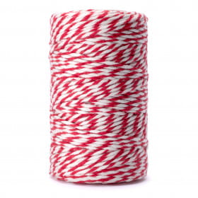 NICI WĘDLINIARSKIE BIAŁO-CZERWONE 2MM, 290M, 500G