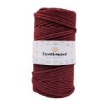 BURGUND - SZNUREK PLECIONY 5MM 100M
