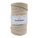 COTTON STRING 5MM, 100M LENGTH, LIGHT BEIGE