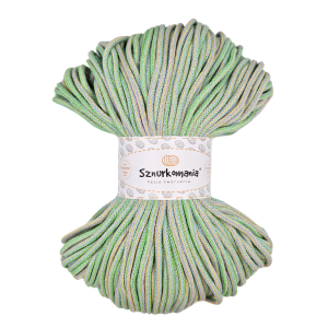 SZNUREK BAWEŁNIANY 3MM, DŁ. 100M, PASTELOWY MIX