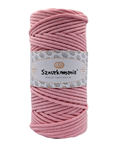 PUDROWY RÓŻ - SZNUREK PLECIONY 3MM 100M