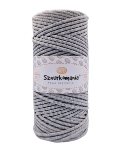 SZARY - SZNUREK PLECIONY 3MM 100M