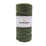KHAKI - SZNUREK PLECIONY 3MM 100M