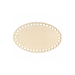 BAZA POD KOSZYK - OWAL 22X14CM (KOD 30)