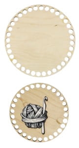 BASKET BASE - BOTTOM 17CM + LID 15CM B015 (CODE 30)